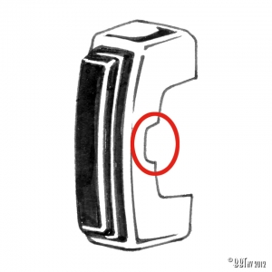 Bumperguard chrome To mount on bumpers with a small bumperdeco.