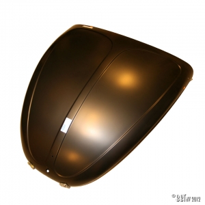 Front hood without grill