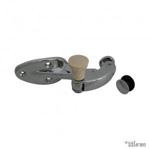 Pop-out window latch, ivory, left