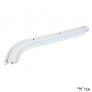 Sunroof guide rail, left, plastic