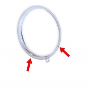 Headlamp ring with regulator screw on 20.20h