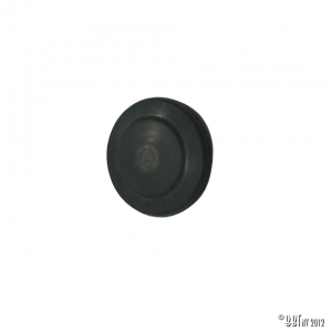 Frame mounting screw plug, black, each