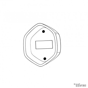 Door checkrod seals, each Original German quality