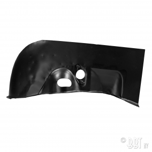 Suspension panel with stabilizer hole, right