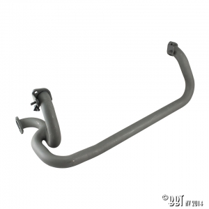 Exhaust pipe / engine and exhaust rear