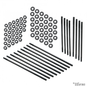 8 mm, long cylinder stud kit, Manganese, full kit