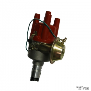 Distributor with vacuum