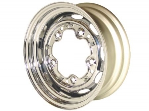 Chrome wheel, 15 x 5.5 5 lug (5x205) ET +15
