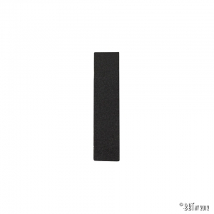 Rectangular strip in dash Superbeetle