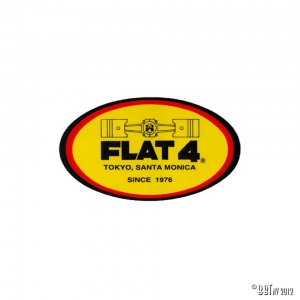 S t i c k e r    F l a t - 4  ,   3   p i e c e s