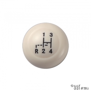 Shift knob 12mm ivory Vintage Speed