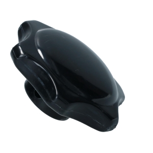 Heater control knob, black