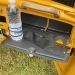 Phone & drink holder inside glove box door black