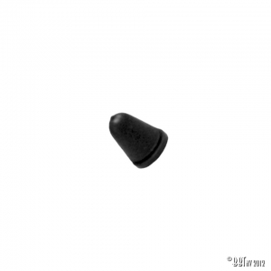Rubber for gas tank door, original Also used as glovebox flap buffer.