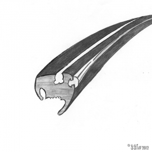 Windshield seal, standard